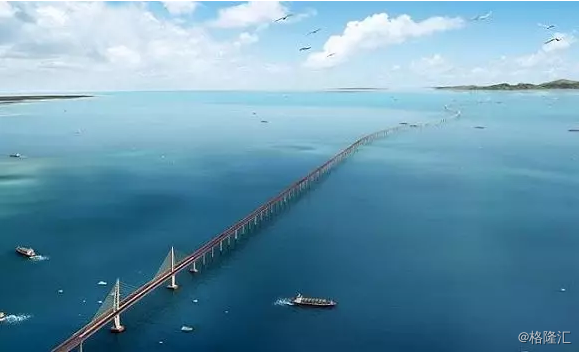 中国为什么要花上千亿，建一座不能通车的大桥(图1)